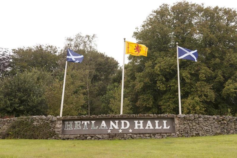 Hetland Hall Hotel Carrutherstown Esterno foto